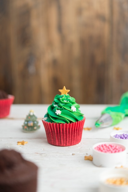 Cupcakes for christmas