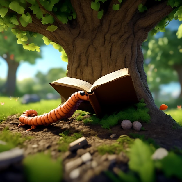 Curious Encounter Inquisitive Worm and the Tree of Knowledge