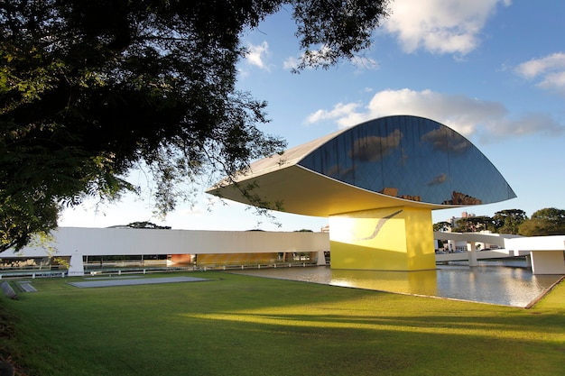 Curitiba, ParanÃÂ¡, Brazil - January 24, 2016: Museum in Curitiba, Parana State, Brazil.