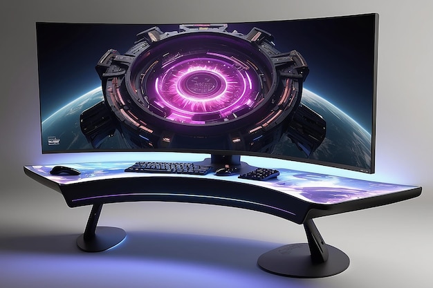 Curved Gaming Monitor Showcase Immersive Experience