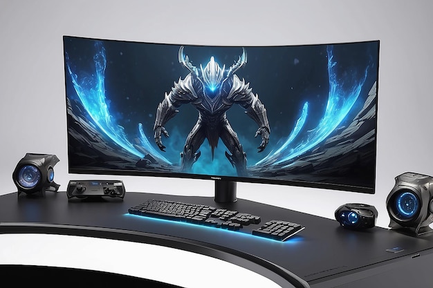 Curved Gaming Monitor Showcase Immersive Experience