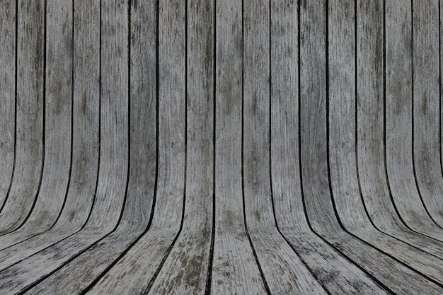 Curved Wood Parquet Background