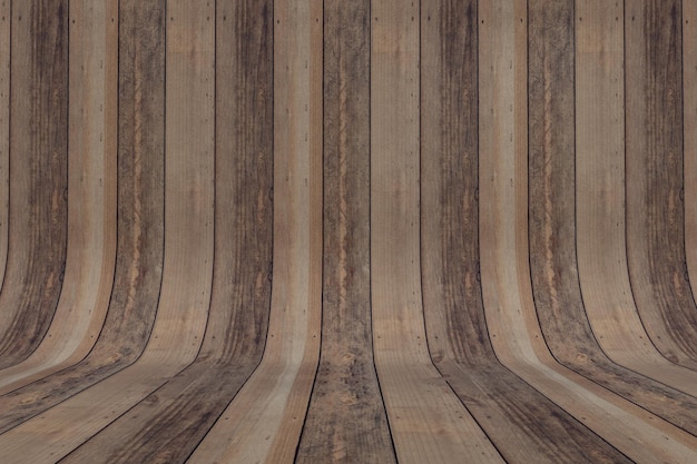 Curved Wood Parquet Background