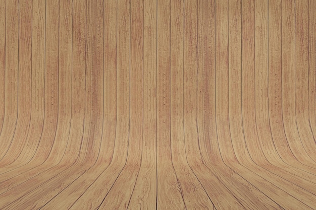 Curved Wood Parquet Background