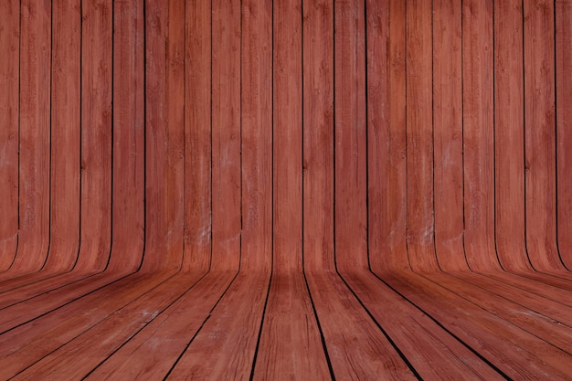 Curved Wood Parquet Background