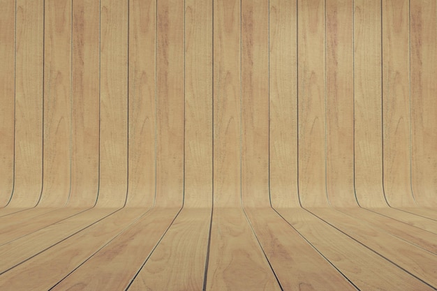 Curved Wood Parquet Background