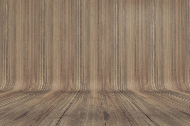 Curved Wood Parquet Background