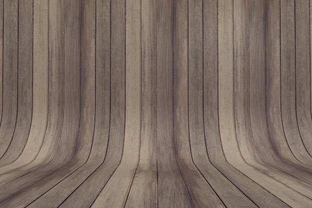 Curved Wood Parquet Background