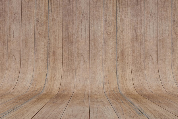 Curved Wood Parquet Background