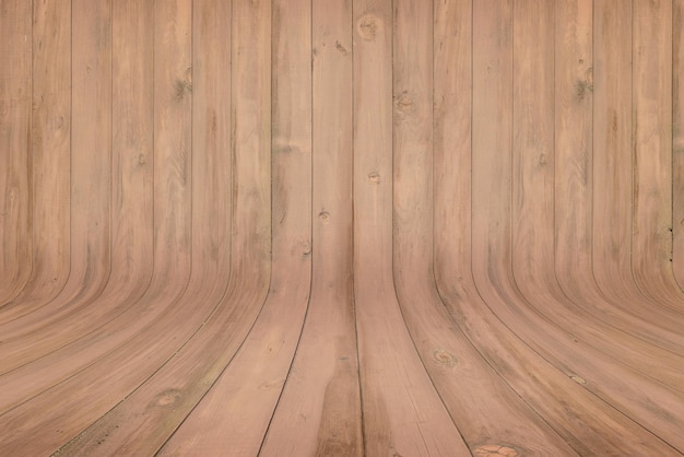 Curved wooden texture for product presentation Vertical stripes