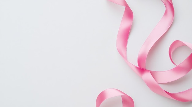 Curvy Pink Ribbon