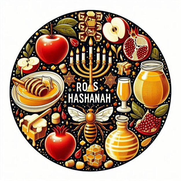 Photo custom rosh hashanah banner design ideas