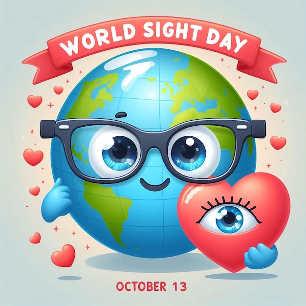 Customizable World Sight Day Poster Template