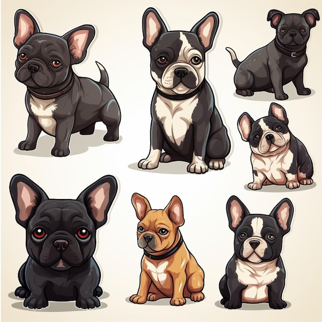 Cute Adorable Cool Dogs Puppies Stickers