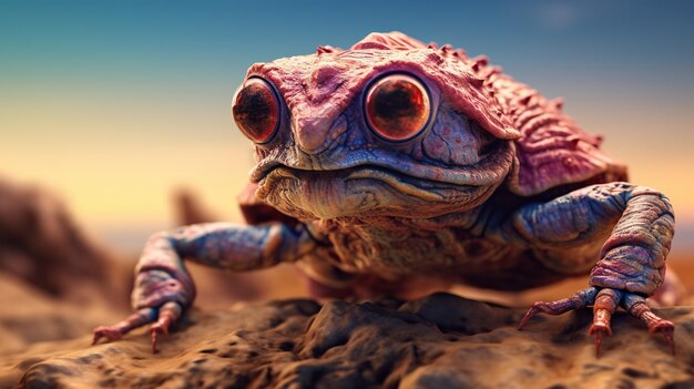 cute alien artwork 3d character design