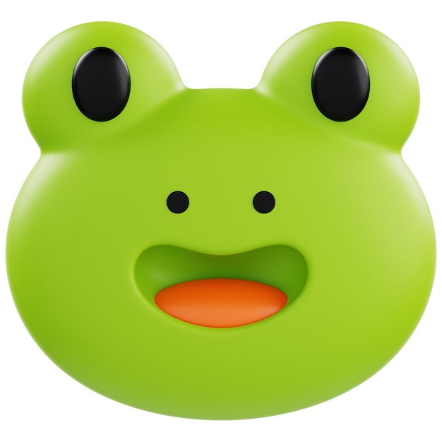 Photo cute animoji 3d icon illustration