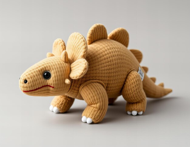 Cute ankylosaurus plush toy