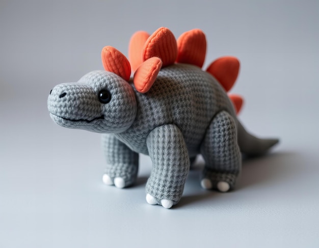 Cute ankylosaurus plush toy