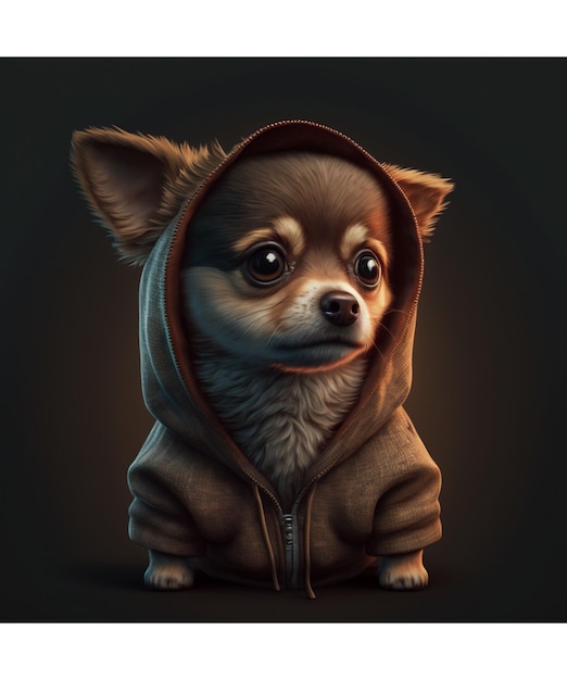 Cute Baby Dog Vector Design