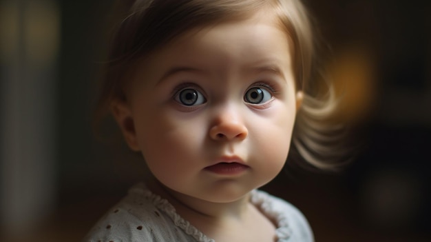 a cute baby photo