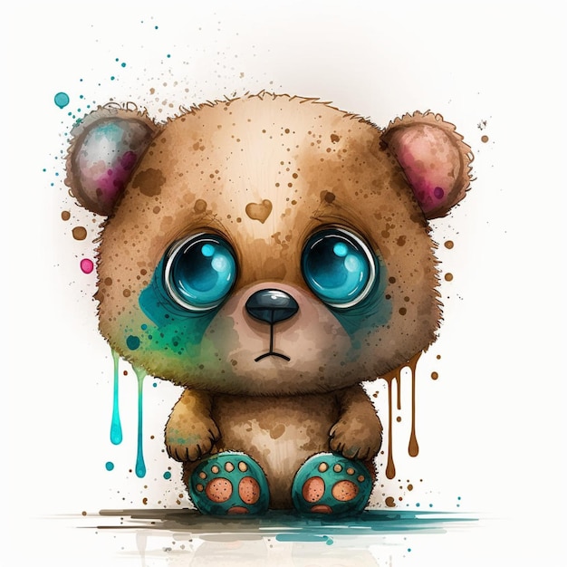 Cute Bear Chibi 18