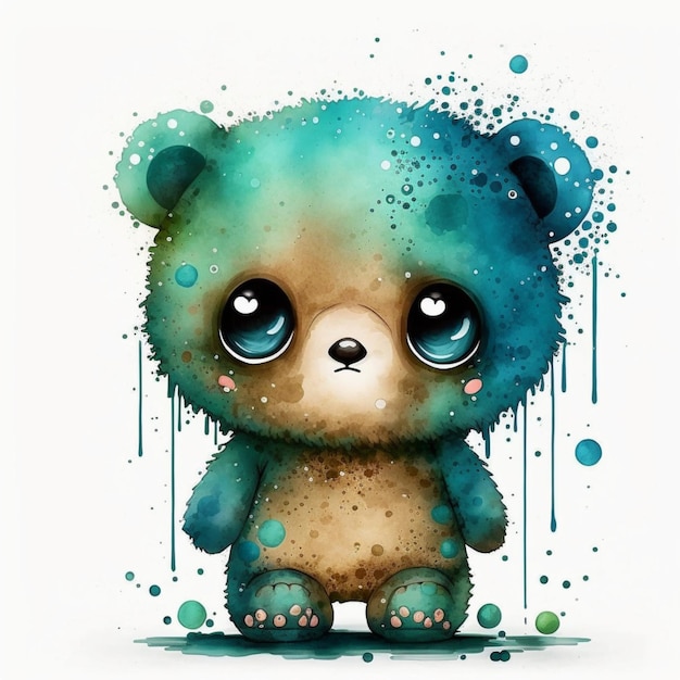 Cute Bear Chibi 19