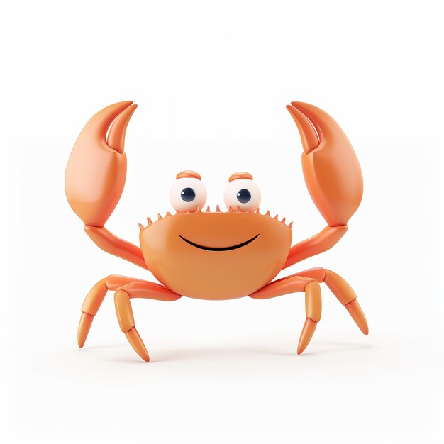 Photo cute and beautiful crab