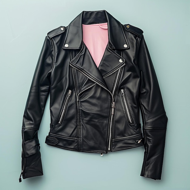 Cute Black Leather Jacket