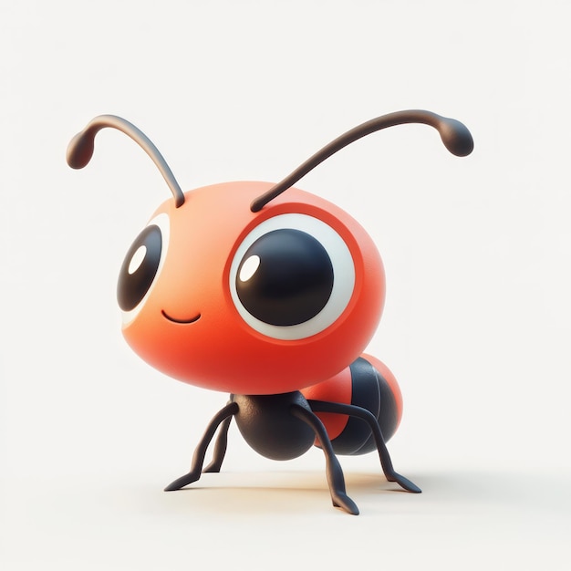 Cute Cartoon Ant Illustration