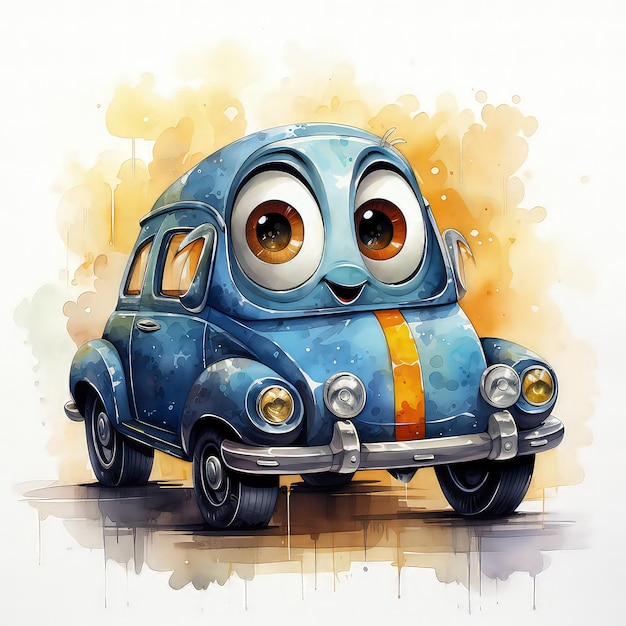 Cute Cartoon Car Toy