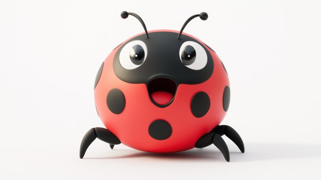 Cute Cartoon Ladybug