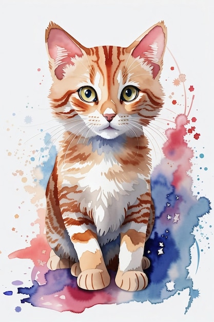 Cute Cat Paint