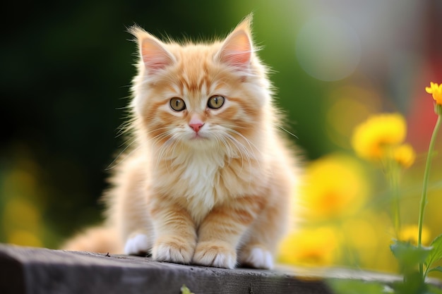 Cute cat potrait