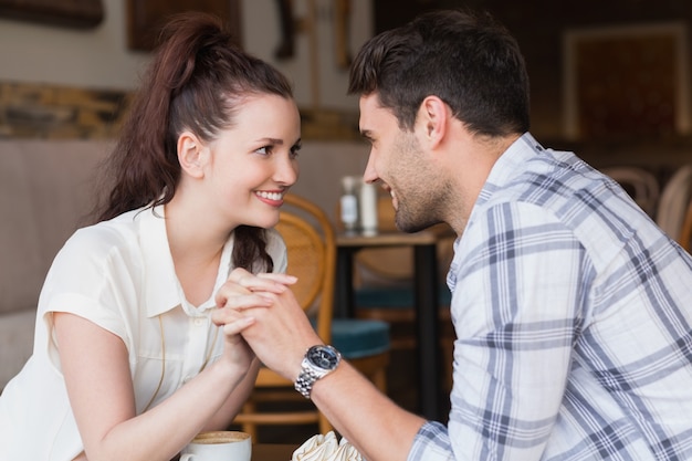 Cute couple on a date