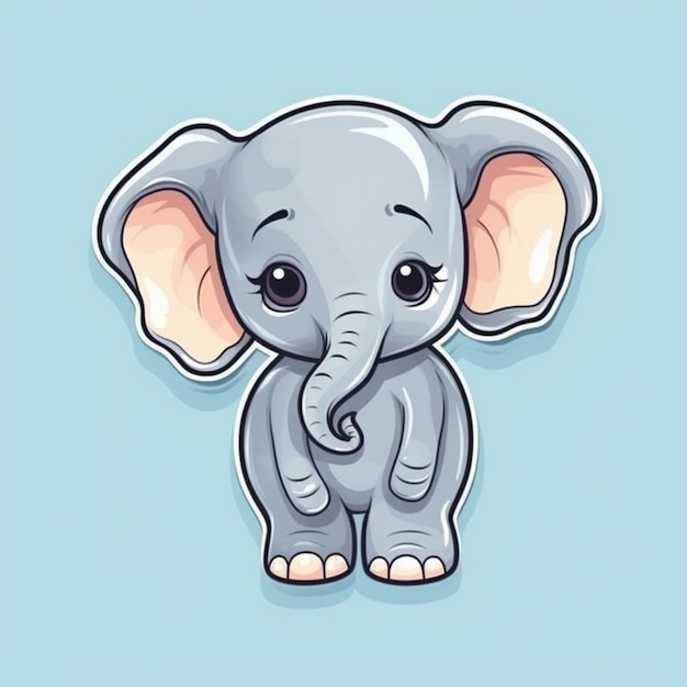 cute elephant Elephant cartoon happy animals elephant Cartoon animals Cute cartoon animal char