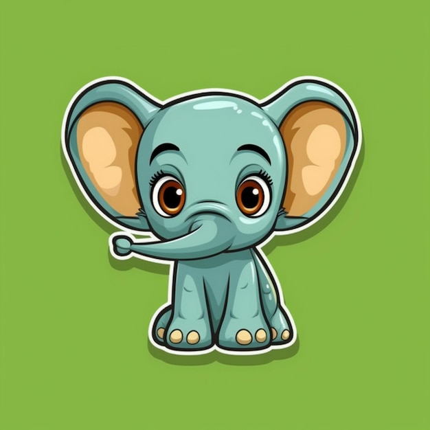 cute elephant Elephant cartoon happy animals elephant Cartoon animals Cute cartoon animal char