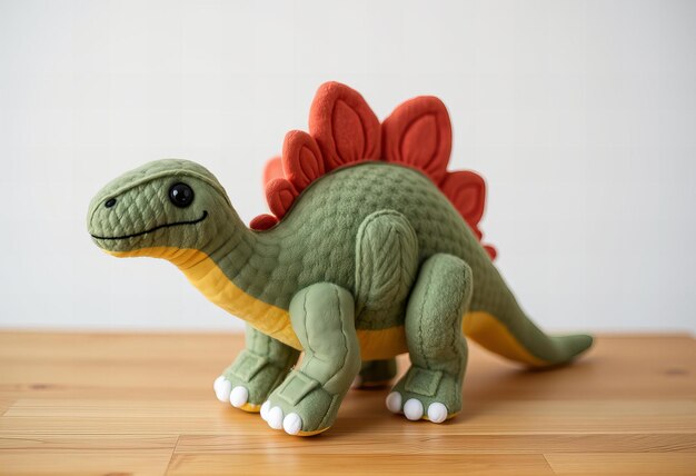 Photo cute gorgosaurus plush toy