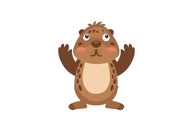 Cute Groundhog