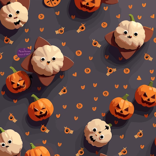 Cute Halloween Pattern