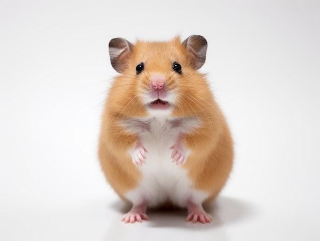 Cute Hamster solo portrait