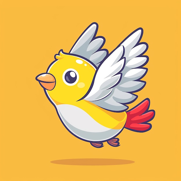 Cute Hermes Flying Swiftly Cartoon Vector Icon