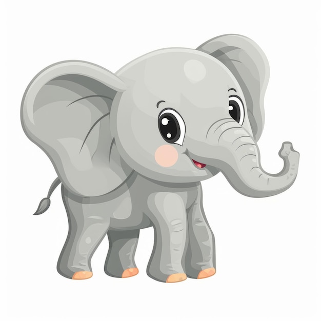 Photo cute jumbo elephant characte vector slightly side view face v 6 job id 29b35efd23b2408da309b81f1d622ba6