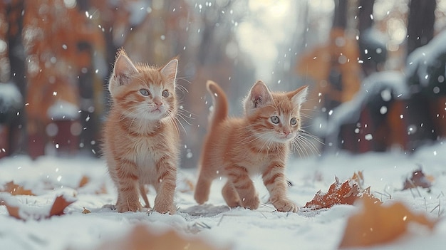 Photo cute kittens