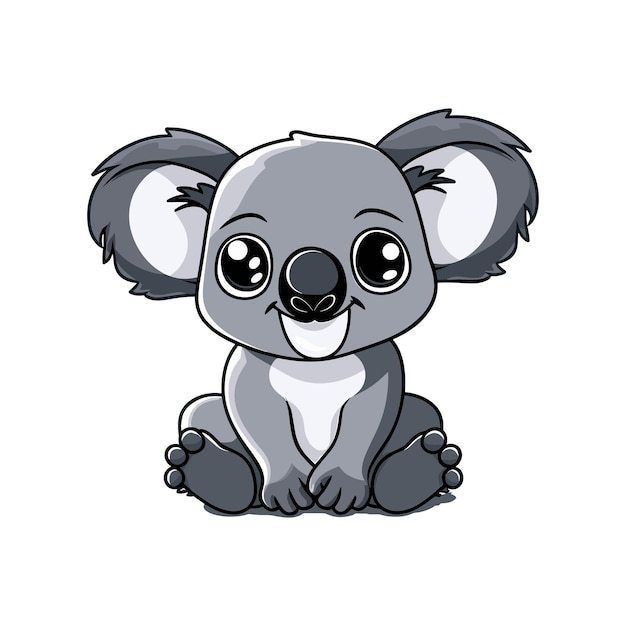 cute koala cartoon