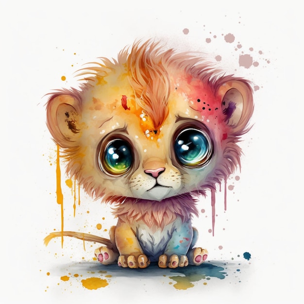 Cute Lion Chibi 13