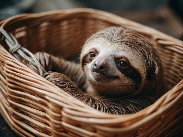 cute little sloth