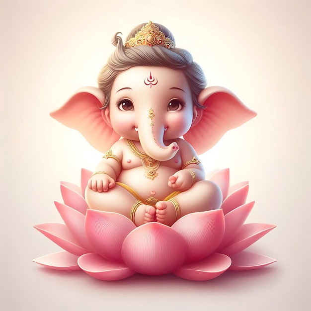 Cute Lord Ganesha