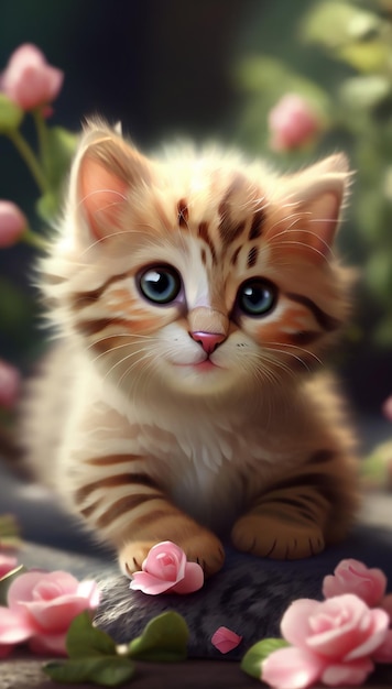 Cute lovely cat