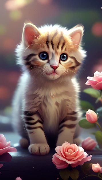 Cute lovely cat