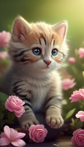 Cute lovely cat